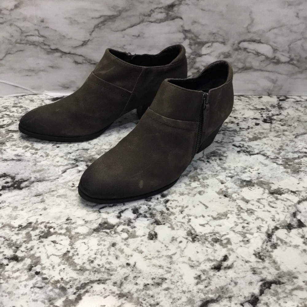 Franco Sarto Greco Suede Ankle   Boot Booties - Picture 6 of 13